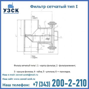 Фильтр сетчатый ФС по Т-ММ-11-2003 в Артеме