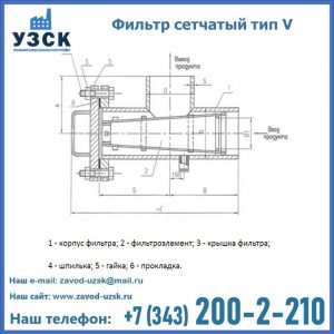 Фильтр сетчатый ФС по Т-ММ-11-2003 в Артеме