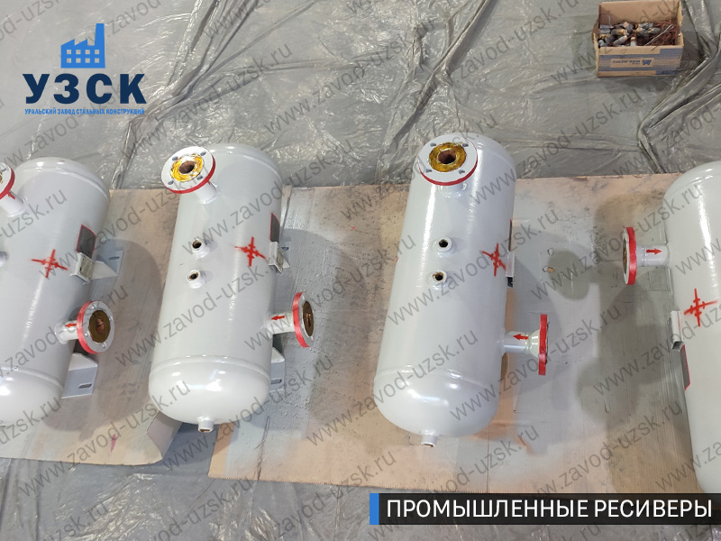 фотография емкостных ресиверов газа Артем